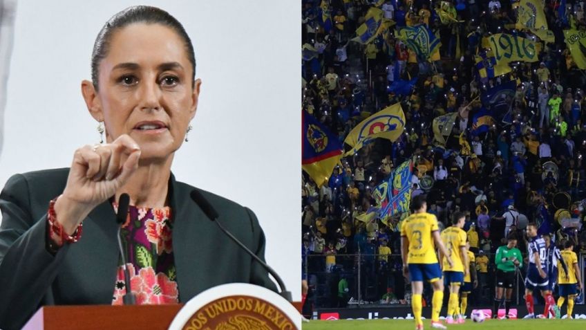 "Que se denuncie": Claudia Sheinbaum da respaldo al América tras sanción del gobierno