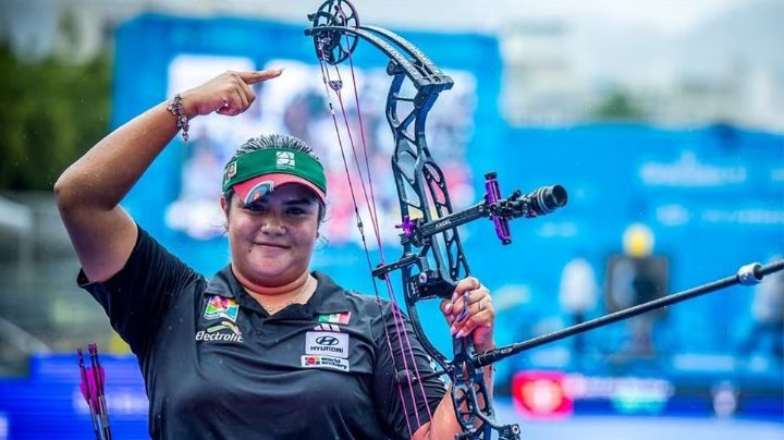 Andrea Becerra se consagra Campeona Mundial en Tiro con Arco; es la primer mexicana en lograrlo
