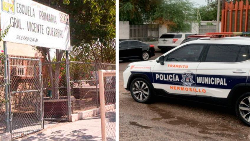 Pánico en primaria de Hermosillo tras hallazgo de artefactos explosivos; suspenden clases