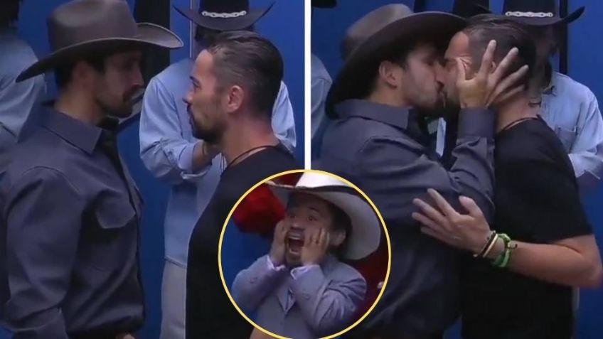 'El Guana' y 'Shiky' se dan tremendo beso en 'La Casa de los Famosos'; esto fue lo que pasó