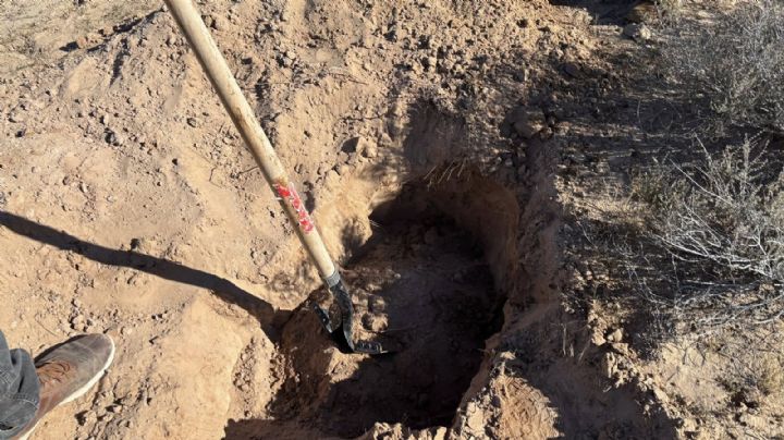 Encuentran restos óseos en carretera 100 de Hermosillo; estaban enterrados en zona de monte