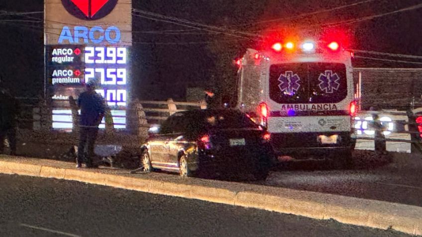 Puente del sur de Hermosillo se convierte en escenario de tragedia tras muerte de motociclista