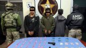 Foto ilustrativa de la nota titulada: Con droga y arma de fuego, tres sujetos son detenidos en Ciudad Obregón; uno de ellos tiene 17 años