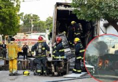 Foto ilustrativa de nota Rafaguean conocido casino en Culiacán y queman tráiler cargado con máquinas tragamonedas