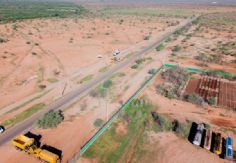 Foto ilustrativa de nota Antonio Astiazarán resalta avances en la construcción de nuevo libramiento al norponiente de Hermosillo