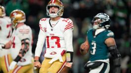 Foto que representa a Los 49ers mandan a volar al campeón; San Francisco elimina a Philadelphia
