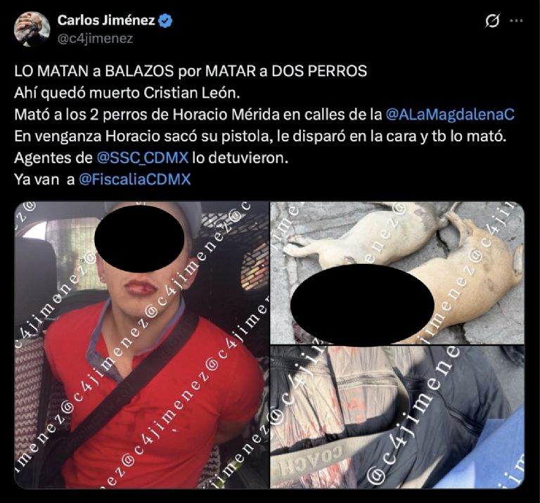 Los hechos fueron reportados este sábado en CDMX. Foto: Twitter