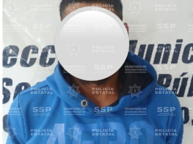 Detienen a presunto abusador sexual en Vicente Guerrero, Durango.