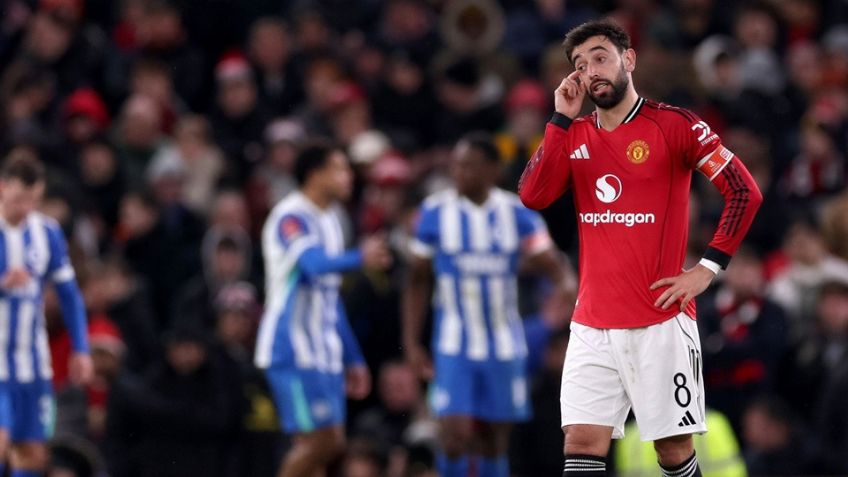 Manchester United con otro fracaso; los 'Red Devils' caen ante Brighton y son eliminados de la FA Cup