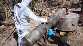 Foto que representa a Harfuch confirma desmantelamiento de laboratorios de DROGAS en Michoacán, Durango y Sinaloa