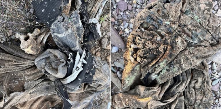 Los hallazgos ocurrieron este domingo en Pitiquito, Sonora. Foto: Facebook