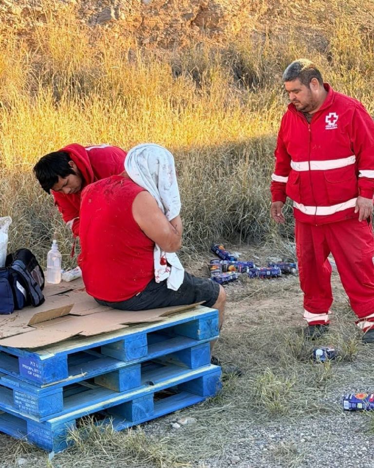 El conductor terminó con algunas lesiones 