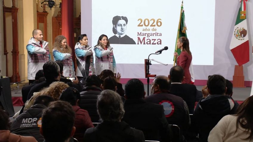 Sheinbaum abandera a la delegación mexicana rumbo a Juegos Olímpicos de invierno 2026