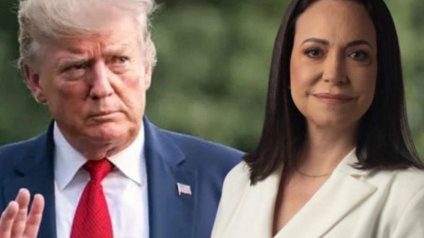 Presidente de Estados Unidos, Donald Trump, se reunirá con María Corina Machado en la Casa Blanca