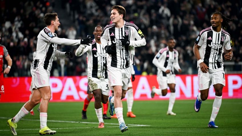 Juventus golea 5-0 al Cremonese y escala a la tercera posición de la Serie A