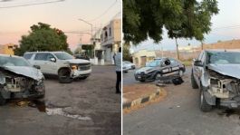 Foto que representa a No respetó el alto: Conductor provoca aparatoso accidente en la zona norte de Ciudad Obregón