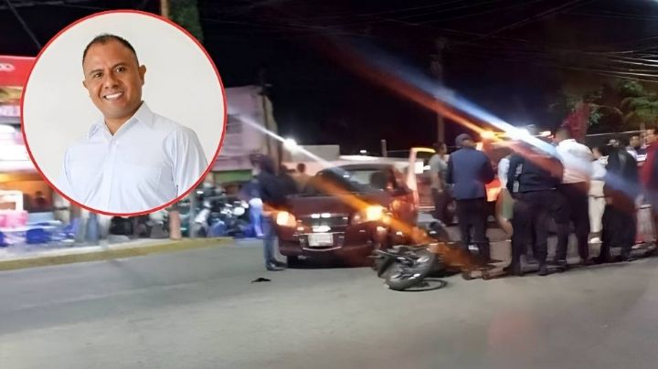 Detienen a delegado del Bienestar en Puebla por atropellar a motociclista; víctima está en coma