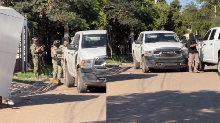 'El Sombra' y un sujeto más CAEN tras fuerte movilización y CATEO en la Nueva Galicia de Ciudad Obregón