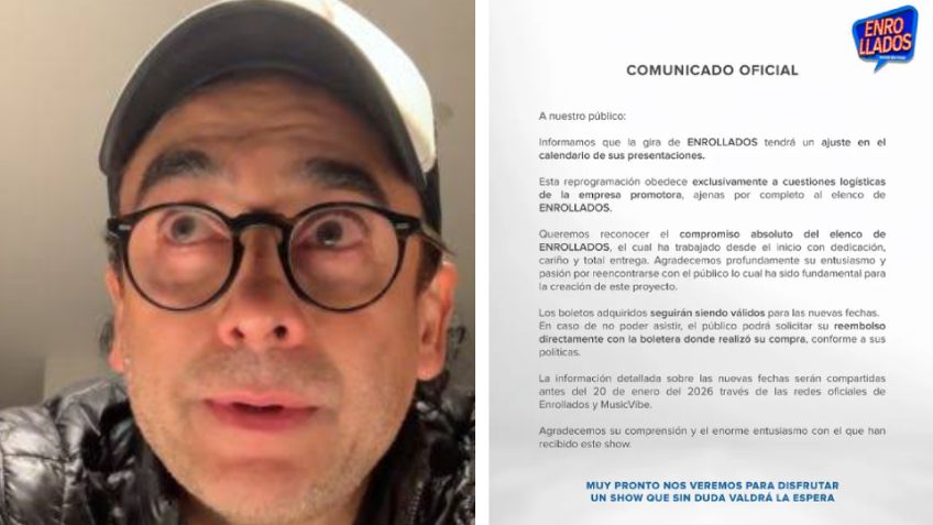 Posponen funciones de 'Enrollados' con Adal Ramones: ¿Qué pasará con el público que ya esperaba el show?