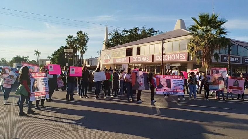 VIDEO: Marchan en Ciudad Obregón para exigir la localización de Nancy Jasmín y Jorge Alberto