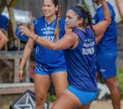 Tensión en los azules: Evelyn Guijarro y Doris del Moral tienen intensa discusión en 'Exatlón México'