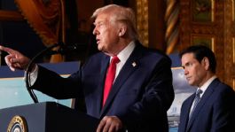 Foto que representa a Tras ataque en Venezuela, Trump exige apoyo de la OTAN para que EU controle Groenlandia