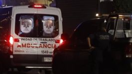 Foto que representa a Accidente en el Centro de Hermosillo: unidad del Ejército y camioneta chocan; hay seis heridos