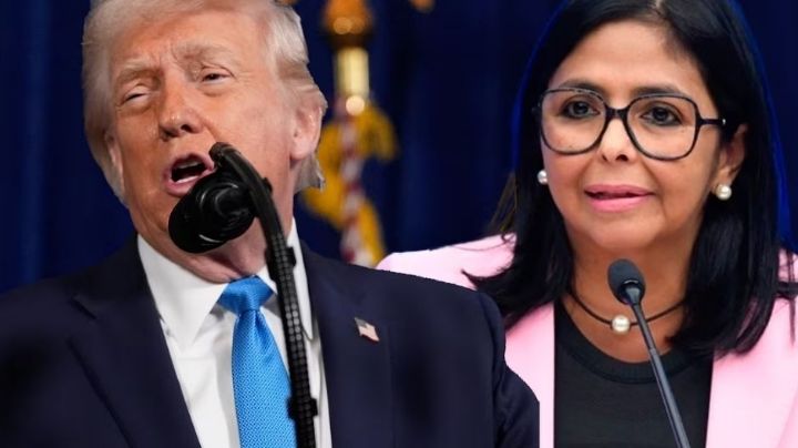 Donald Trump cataloga como "fantástica" a Delcy Rodríguez tras hablar con ella por teléfono