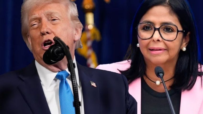 Donald Trump cataloga como "fantástica" a Delcy Rodríguez tras hablar con ella por teléfono