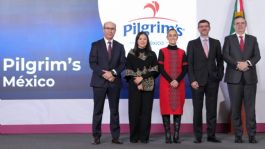 Foto que representa a Inversión millonaria de Pilgrim’s impulsará empleo y producción alimentaria en México: Ebrard