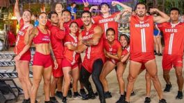 Foto que representa a 'Exatlón México': Animal ataca a atleta rojo en plena competencia y pausan la carrera; esto pasó