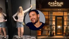 Foto que representa a Shanik Berman desata polémica tras fotografiarse en el lugar donde murió Liam Payne