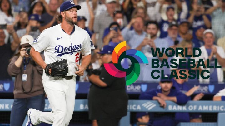 ¡El último baile! Clayton Kershaw representará a Estados Unidos en el Clásico Mundial de Beisbol