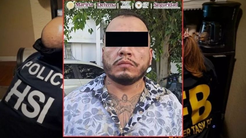 Cae 'El Cubano': Capturan a pieza clave del Cártel de Sinaloa con fines de extradición; es buscado por el FBI
