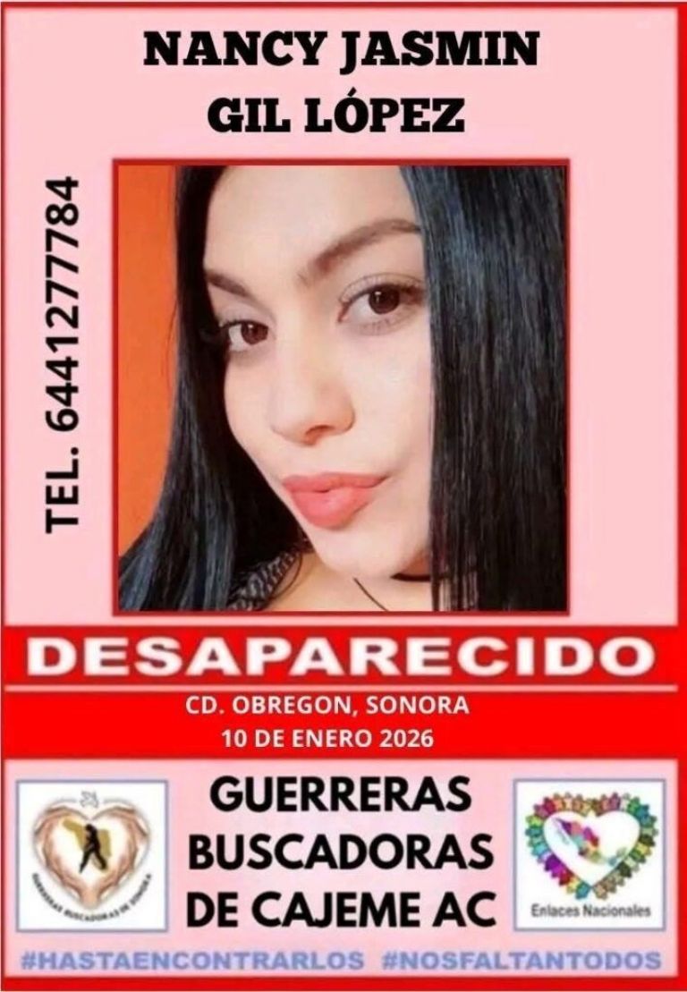 FGJES confirma el TERRIBLE hallazgo: Cuerpo de mujer encontrado al norte de Ciudad Obregón es de Nancy Yazmín, desaparecida