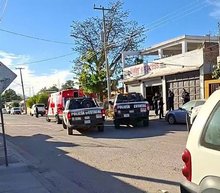 El lugar donde sucedió el ataque armado al norte de la ciudad