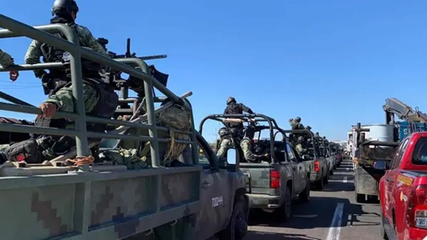 Fortalecen la frontera: Ejército Mexicano despliega más de 300 efectivos al norte de Sonora