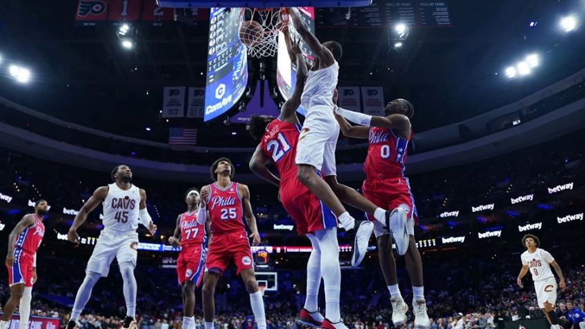 NBA: Los Cavaliers remontan y le sacan el triunfo a los 76ers como visitantes