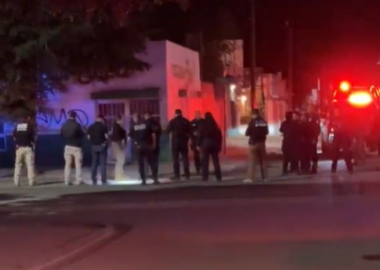 El lugar donde sucedió la agresión armada contra una persona