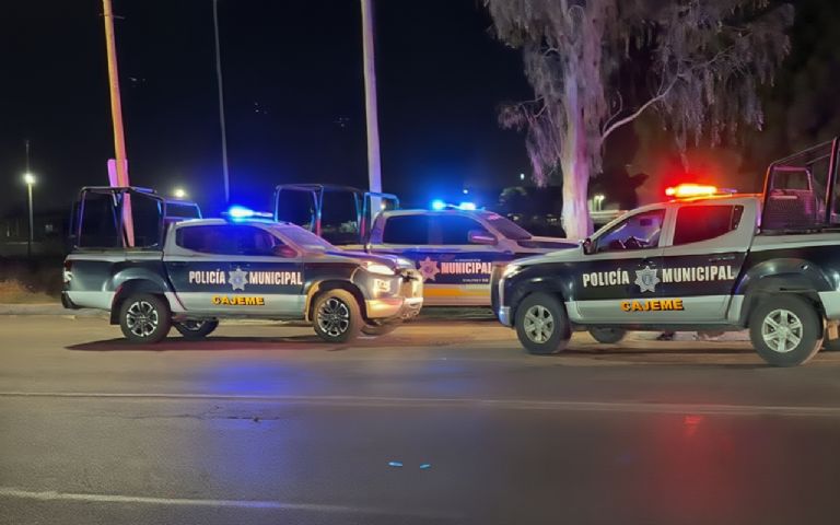 El lugar donde los señalados fueron interceptados y detenidos