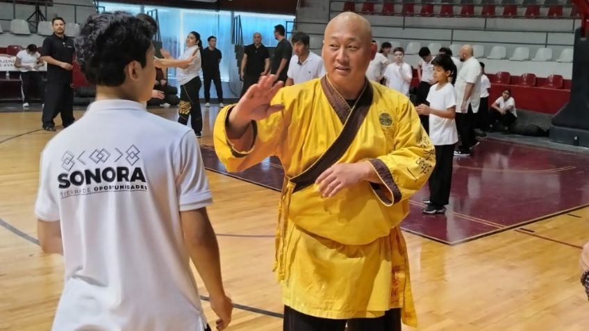 GM Shi Yanxu traslada la esencia del kung fu a Sonora: "No es en un entrenamiento, es un estilo de vida"