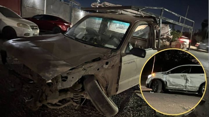 Automovilista impacta dos vehículos y luego se da a la fuga en el poniente de Ciudad Obregón