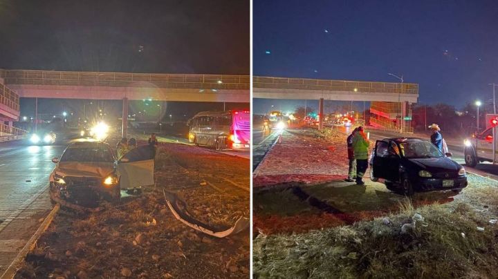 Pareja de la tercera edad resulta lesionada tras accidente cerca del Cereso de Ciudad Obregón