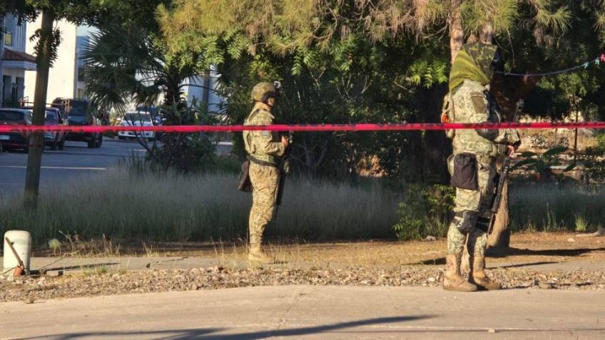 Con cinta en el rostro e impactos de bala, encuentran cuerpo cerca del Aeropuerto de Culiacán