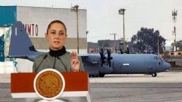 Foto que representa a Explican el aterrizaje del avión militar de EU en Toluca y Sheinbaum defiende a hijo de AMLO: Esto y más en Top 3 México