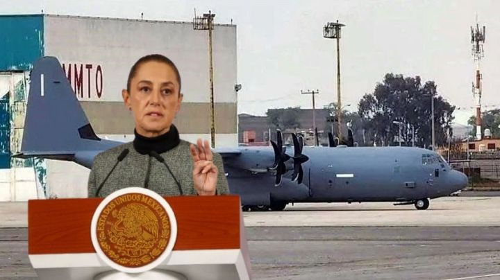 Explican el aterrizaje del avión militar de EU en Toluca y Sheinbaum defiende a hijo de AMLO: Esto y más en Top 3 México
