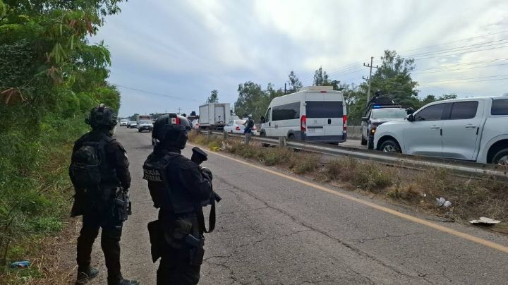 Balacera en la carretera Culiacán-Eldorado deja a presunto delincuente abatido y dos detenidos