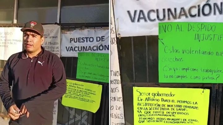 Personal de vectores en el municipio de Huatabampo pide regresar a su trabajo; toman oficinas como protesta