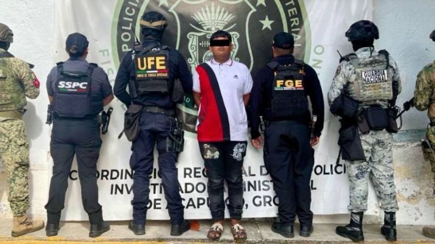 Detienen a presunto miembro del Cártel Independiente de Acapulco acusado de triple homicidio