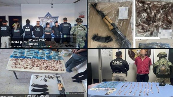 Operativo de fin de año: Detienen a 71 personas y aseguran 2.5 millones de dosis de droga